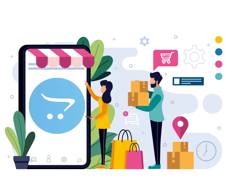 Интерфейс панели управления OpenCart