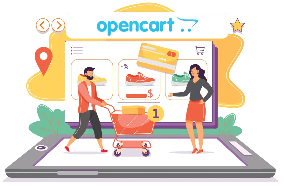 Мультиязычный интернет-магазин, созданный на OpenCart